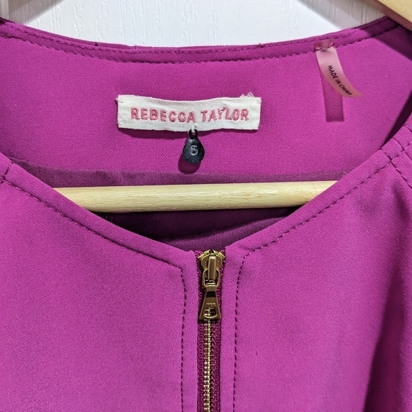 Rebecca Taylor Magenta Dress - Picture 3 of 8